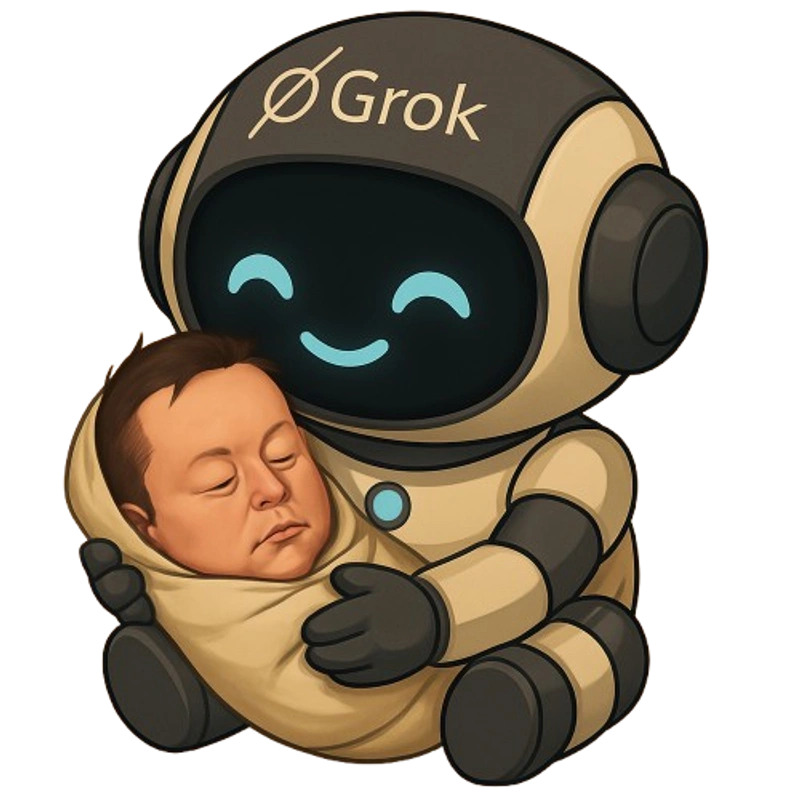 Baby Grok loves you